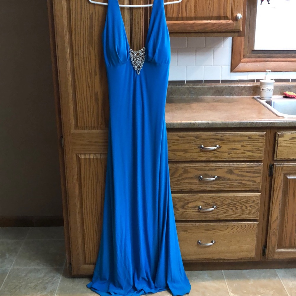 Blue formal dress